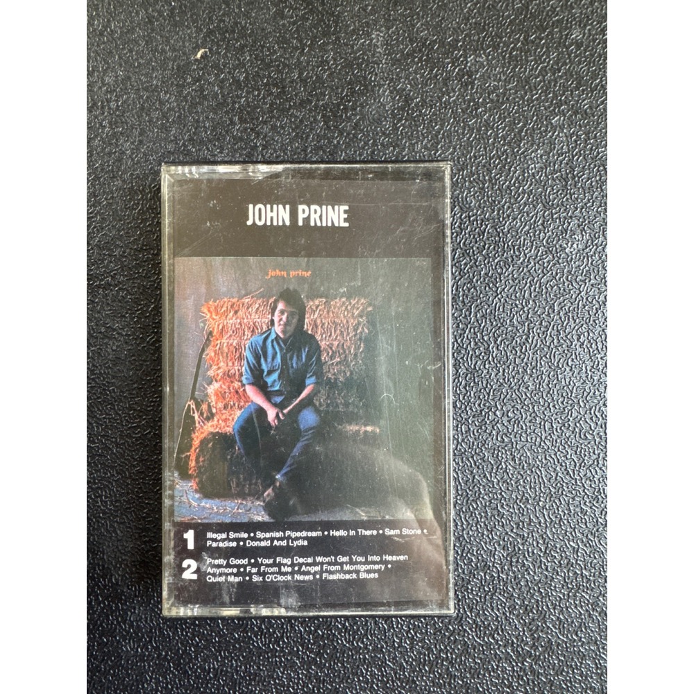 John Prine Self-Titled Debut Cassette Tape Atlantic CS 19156 Folk Country